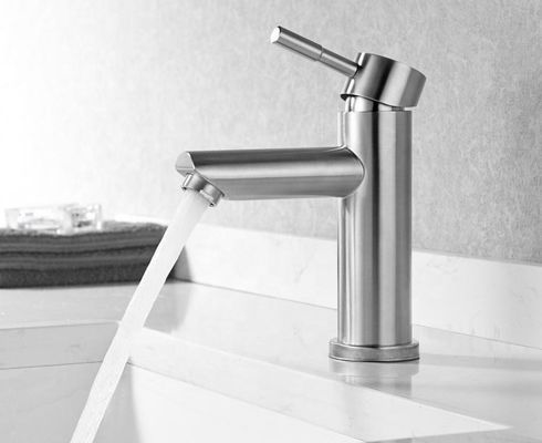 Lack-Edelstahl-Becken-Hahn Soems backender kein Bleisäure-Widerstand