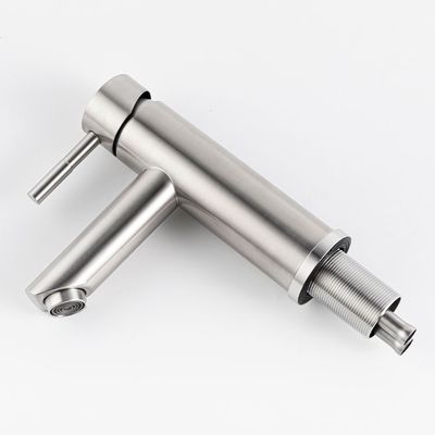 Kundengebundener Edelstahl-Hahn Logo Silvers SUS304 einfach zu installieren